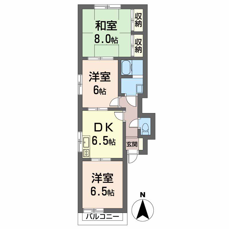 グリーンハイム　Ｃ棟 A0201号-16