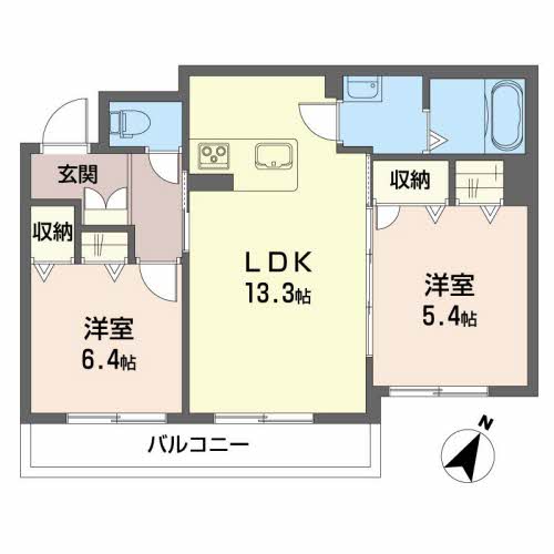 ベレオ万代202-2