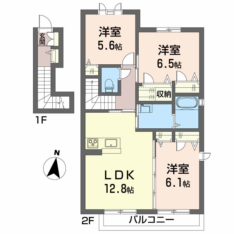 シャーメゾン　ブルームステージＡ棟 A0202号-2