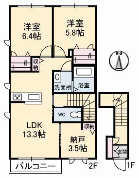 フェリベーテ　Ｂ棟B0205-2
