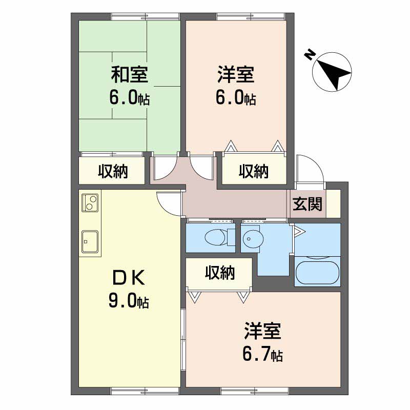 ヴィクトワール花岡　ⅢA0202-2