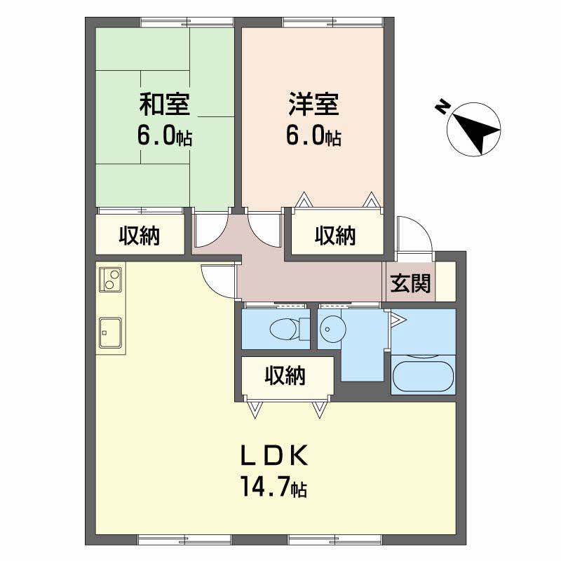 ヴィクトワール花岡　Ⅳ B0102号-13