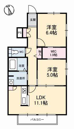 シャーメゾン愛花夢 101号-16