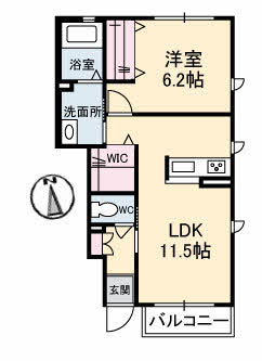 シャーメゾン稗田西 A0102号-16