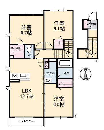 Ｍｙ　Ｈｏｍｅ　平井　Ｂ棟B0202-2