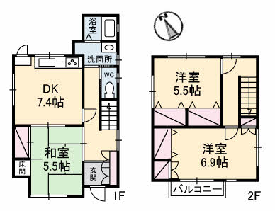 元山町一戸建て-2