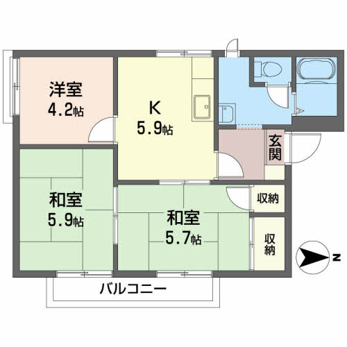 フレグランス浦手山 A0201号-16
