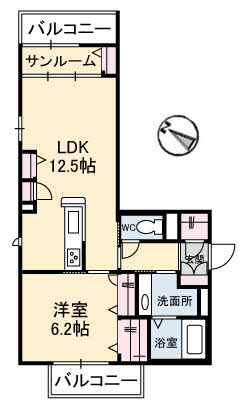 メゾンこころ　Ｂ棟　（ＢＥＬＳ認証）B0201-2