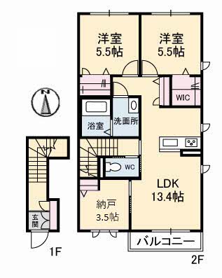 テラスコート船穂　Ｃ棟 C0207号-16