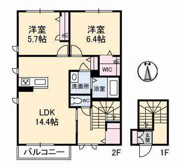 テラスコート船穂　Ａ棟 A0201号-14