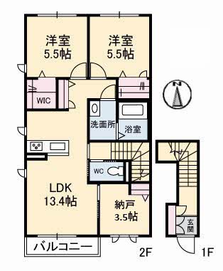 テラスコート船穂　Ｃ棟 C0206号-16