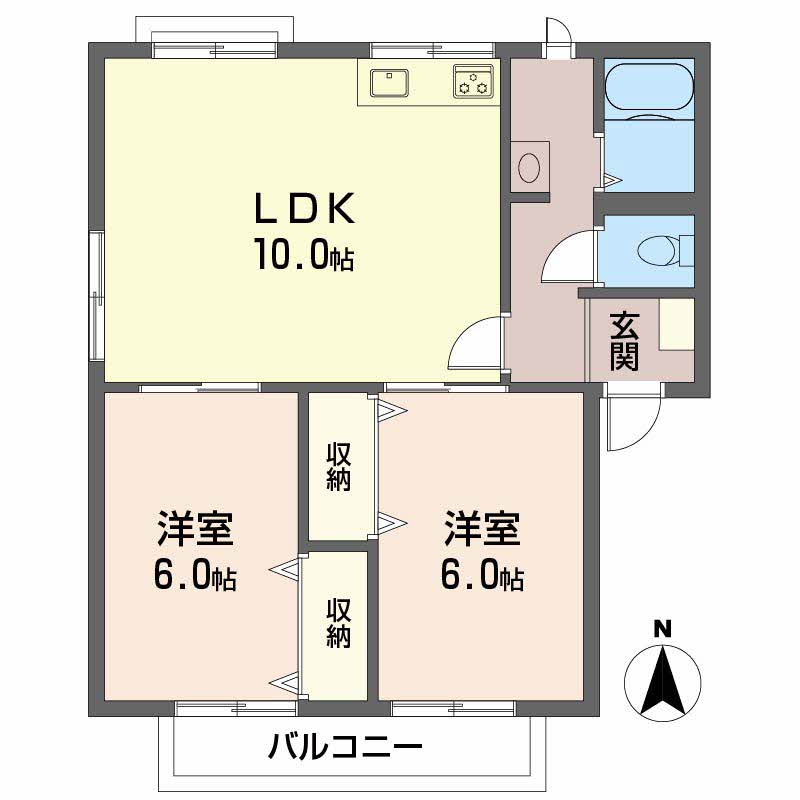 フレグランス高橋　Ｂ棟B0203-2