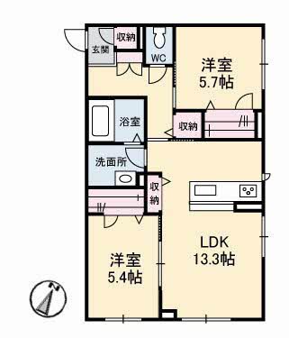 クラレッド　マーレ A0105号-6
