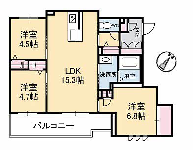 ガーデンメゾン己斐本町 A0302号-2