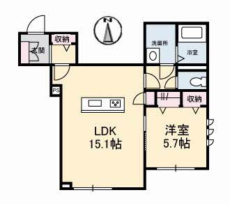 ヴェントフェリーチェ　Ａ棟A0102-2