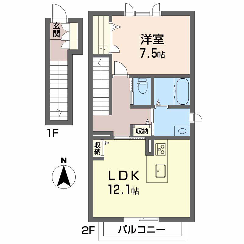 リリガーデン別府A0201-2