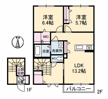 グリュック　Ａ棟A0203-2