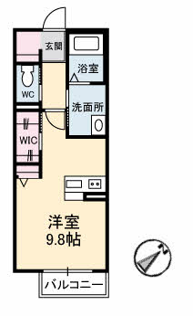 アプリコット南花岡 A0204号-14