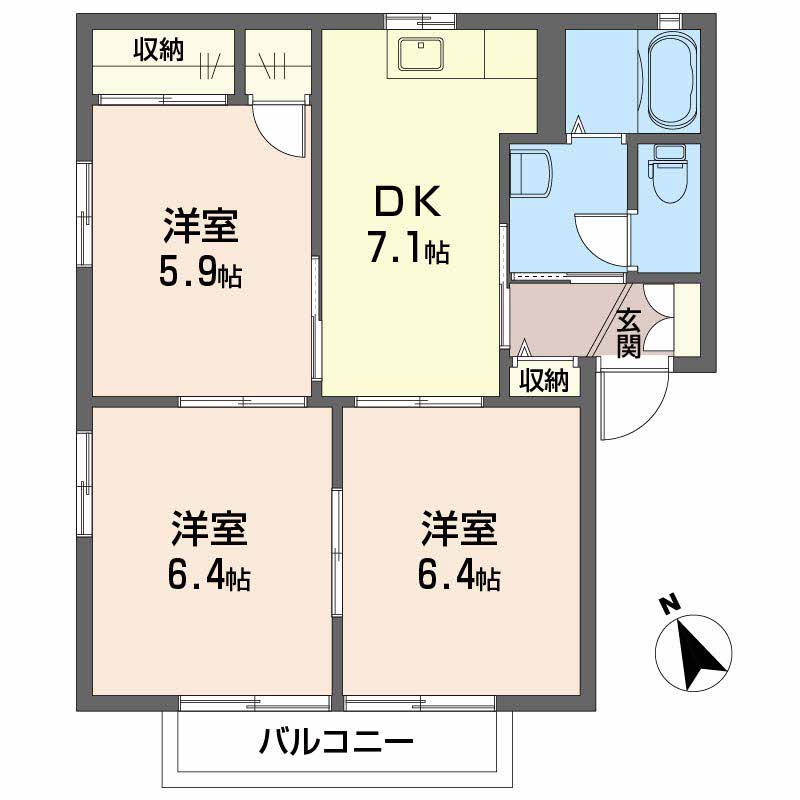 ファーブル衣干　Ａ棟 A0201号-16