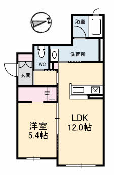 花岡ハウス A0104号-3