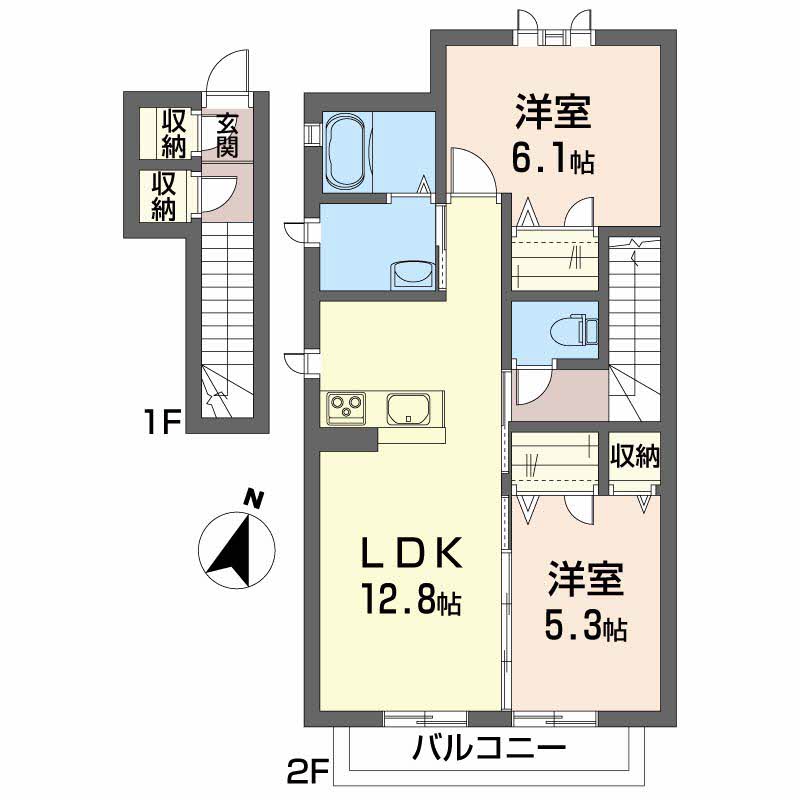 シャーメゾン桜A0201-2