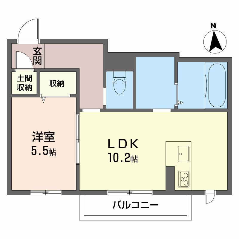 レフィシア安宅 302号-3