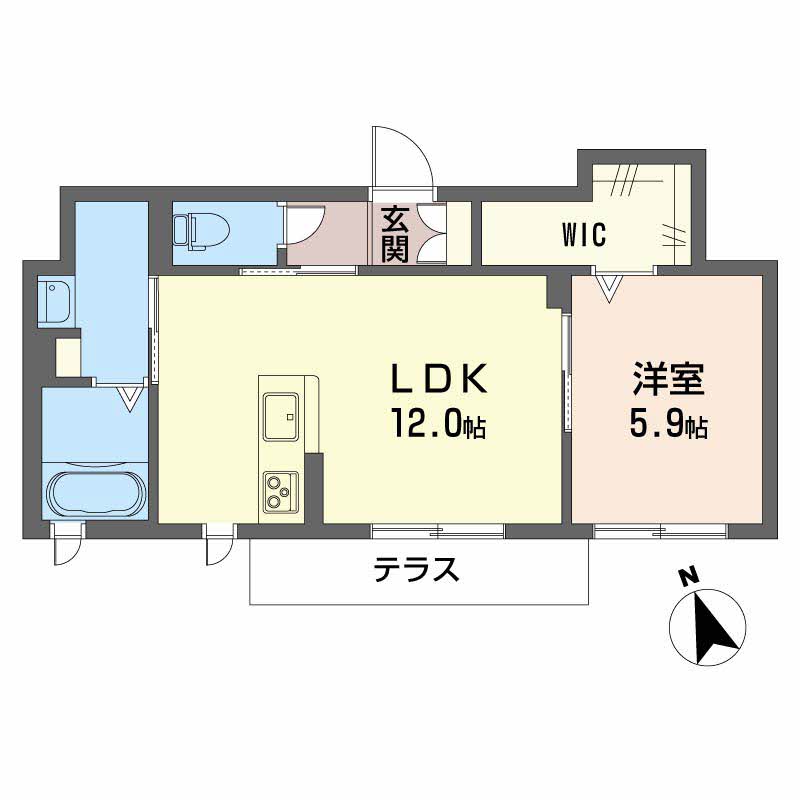 クレアージュ南方A0102-2