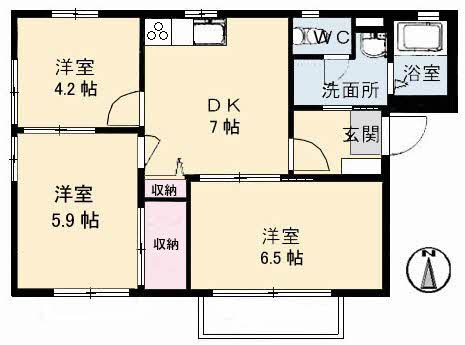 ルナール玉島　Ａ棟 A0101号-15
