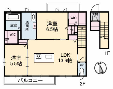 ブランコーポ石井城 A0202号-2