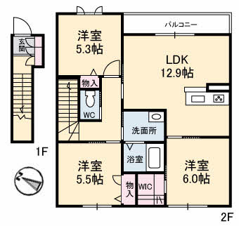 シャーメゾン小山A0202-2