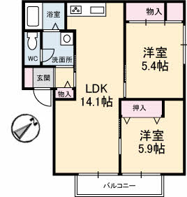 グランディアス　Ｂ棟 B0202号-11