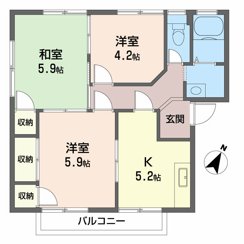 コーポラスやました　Ｉ棟A0103-2
