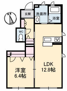 シャーメゾンはなみずき　Ａ棟A0101-2