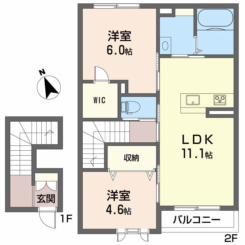 ヴィラ 愛大医学部北 A0202号-3