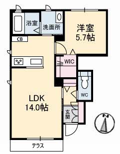 ペイトンプレイス　Ａ棟A0103-2