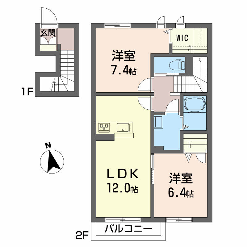 シャーメゾンＭ・Ｏ　Ｂ棟205-2
