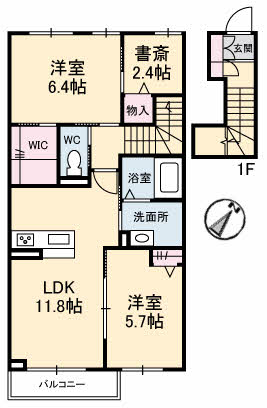 シャーメゾン瀬戸 A0206号-16