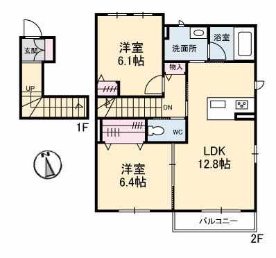 ヴィアソーレ川下 201号-16