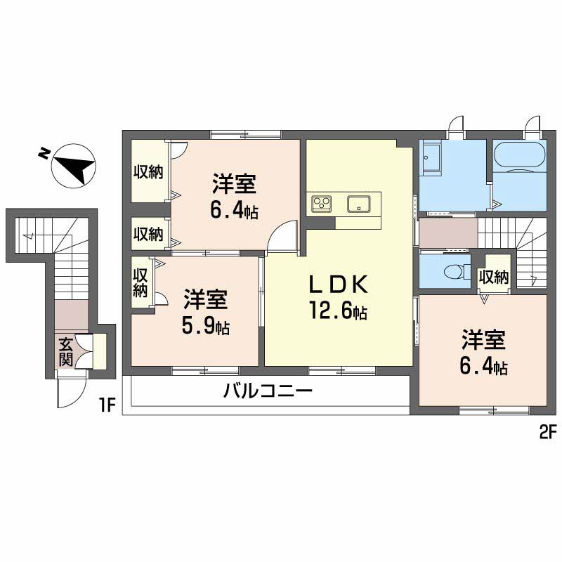 シャーメゾンあさがお A0201号-16