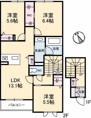 サンクレールコートＢA0204-2