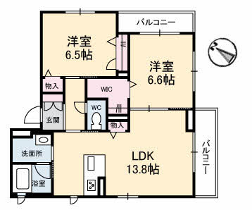 ヴィラ・セントラルB棟 B0201号-2