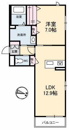 Ｌａｐａｉｘ栗林 201号-14