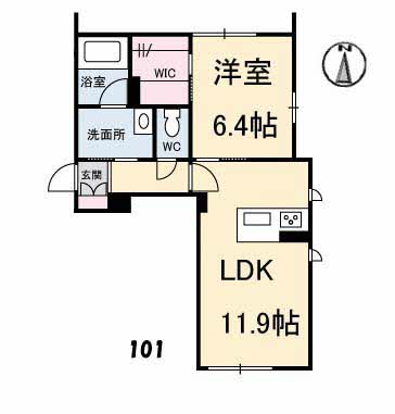 グランベレオＣｌｏｓｅ　Ｕｎｉｖ．Ｓ棟A0101-2