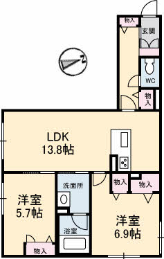 シャーメゾン栗の木 A0102号-16