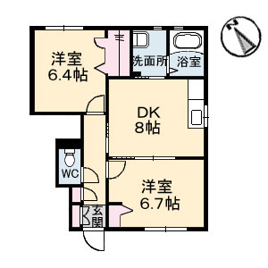 グランマスト田島　Ｂ棟B0104-2