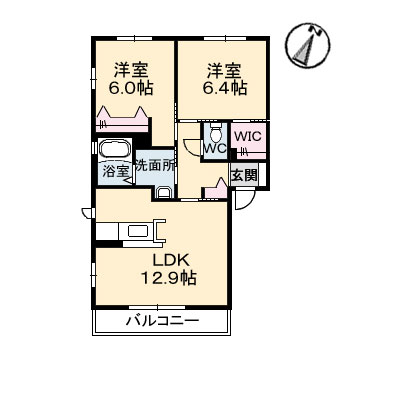 グランマストみどり坂 B棟 B0201号-8