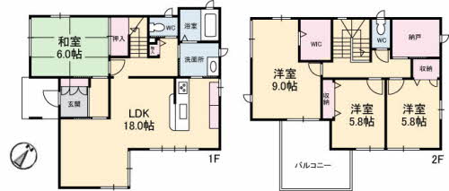 コモンシティ瀬戸８号貸家-2