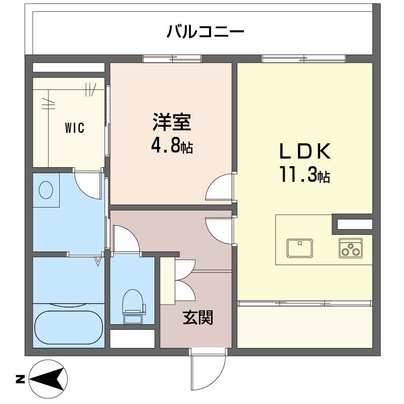 シャーメゾン・アエロポール A0303号-4
