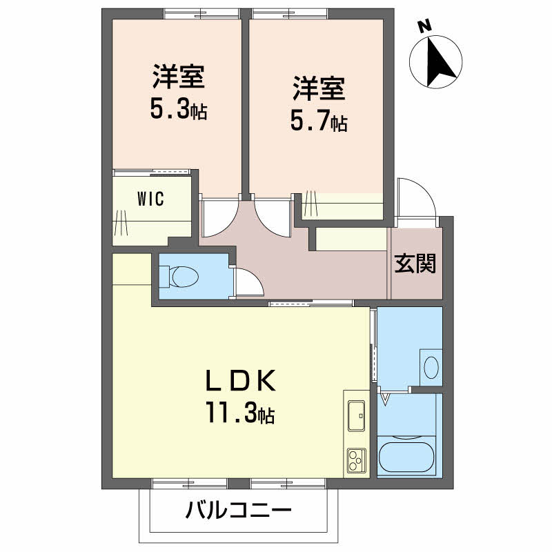 ドミール富永　Ｃ棟 C0107号-16