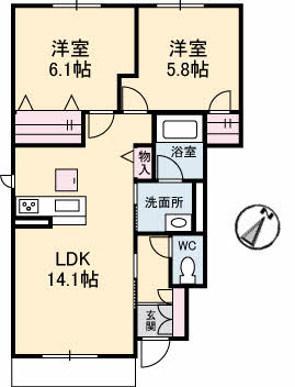 ビエリオコート下吉田 106号-16